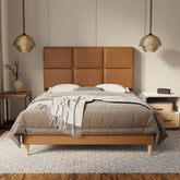 Caspian Genuine Leather Bed Frame By Esteller