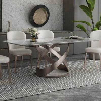 Fragola Sintered Stone Dining Table - Maxi Home Furnishing