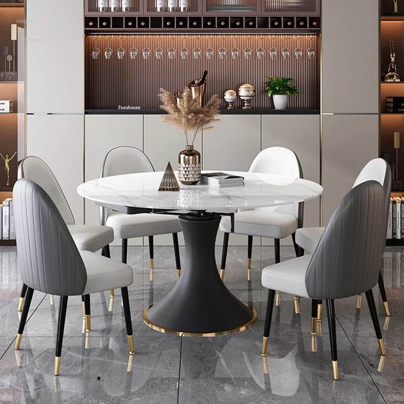 Grano Sintered Stone Extendable Dining Table - Maxi Home Furnishing