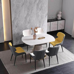 Abruzzo Sintered Stone Extendable Dining Table - Maxi Home Furnishing