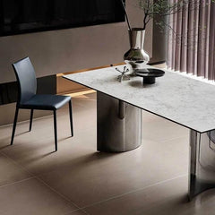 Carabello Sintered Stone Dining Table - Maxi Home Furnishing