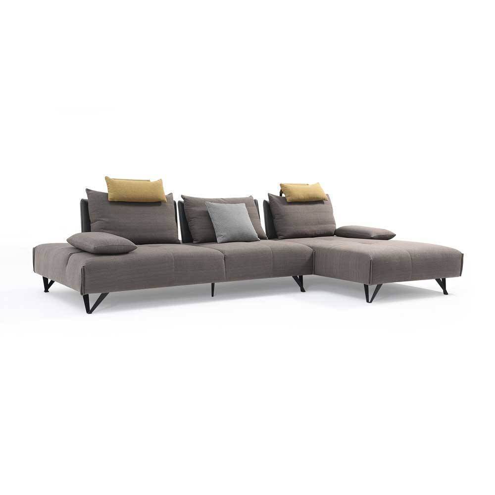 Donata Fabric Sectional Sofa Maxi Home