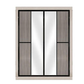 6ftx8ft Designer Wardrobe D3(AG-S1) - Maxi Home Furnishing