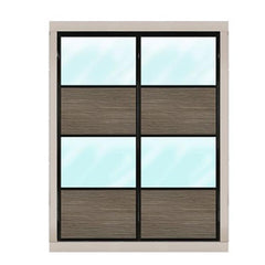 6ftx8ft Designer Wardrobe D4(NC-S2) - Maxi Home Furnishing