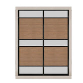 6ftx8ft Designer Wardrobe D8(AC-S3) - Maxi Home Furnishing