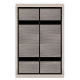 5ftx8ft Designer Wardrobe D2(AG-S8) - Maxi Home Furnishing