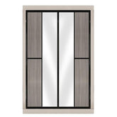 5ftx8ft Designer Wardrobe D3(AG-S1) - Maxi Home Furnishing