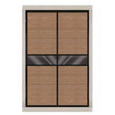 5ftx8ft Designer Wardrobe D7(AC-Q4) - Maxi Home Furnishing