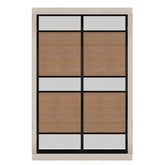 5ftx8ft Designer Wardrobe D8(AC-S3) - Maxi Home Furnishing