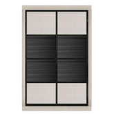 5ftx8ft Designer Wardrobe D9(NW-H9) - Maxi Home Furnishing