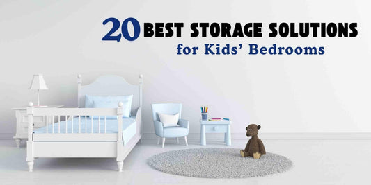 20 Best Storage Solutions for Kids’ Bedrooms