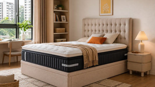 7-zone pocketed spring mattress in a modern singapore bedroom