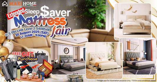 MaxiHome Sleep Saver Mattress Fair — Extended! 🛏️✨