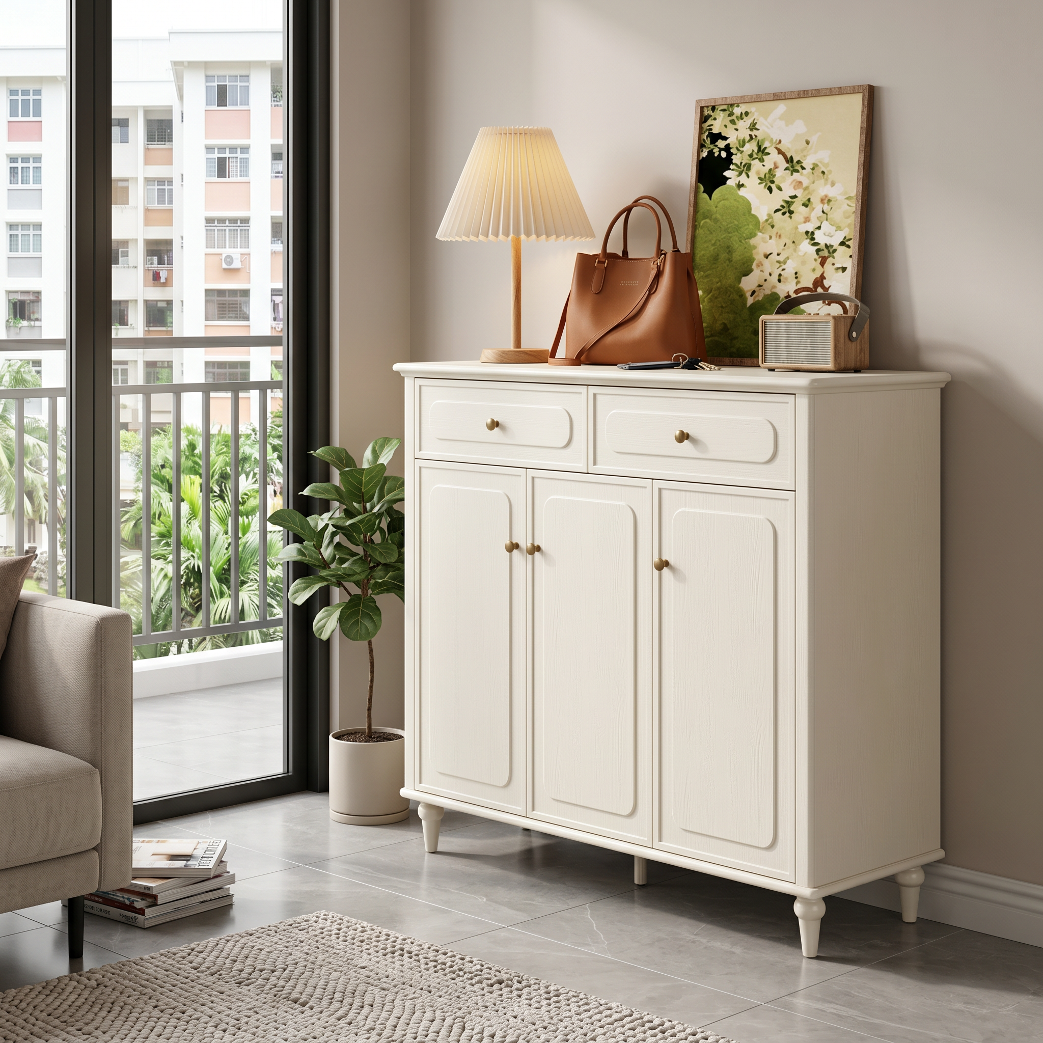 Brenora Shoe Cabinet (1.2m)