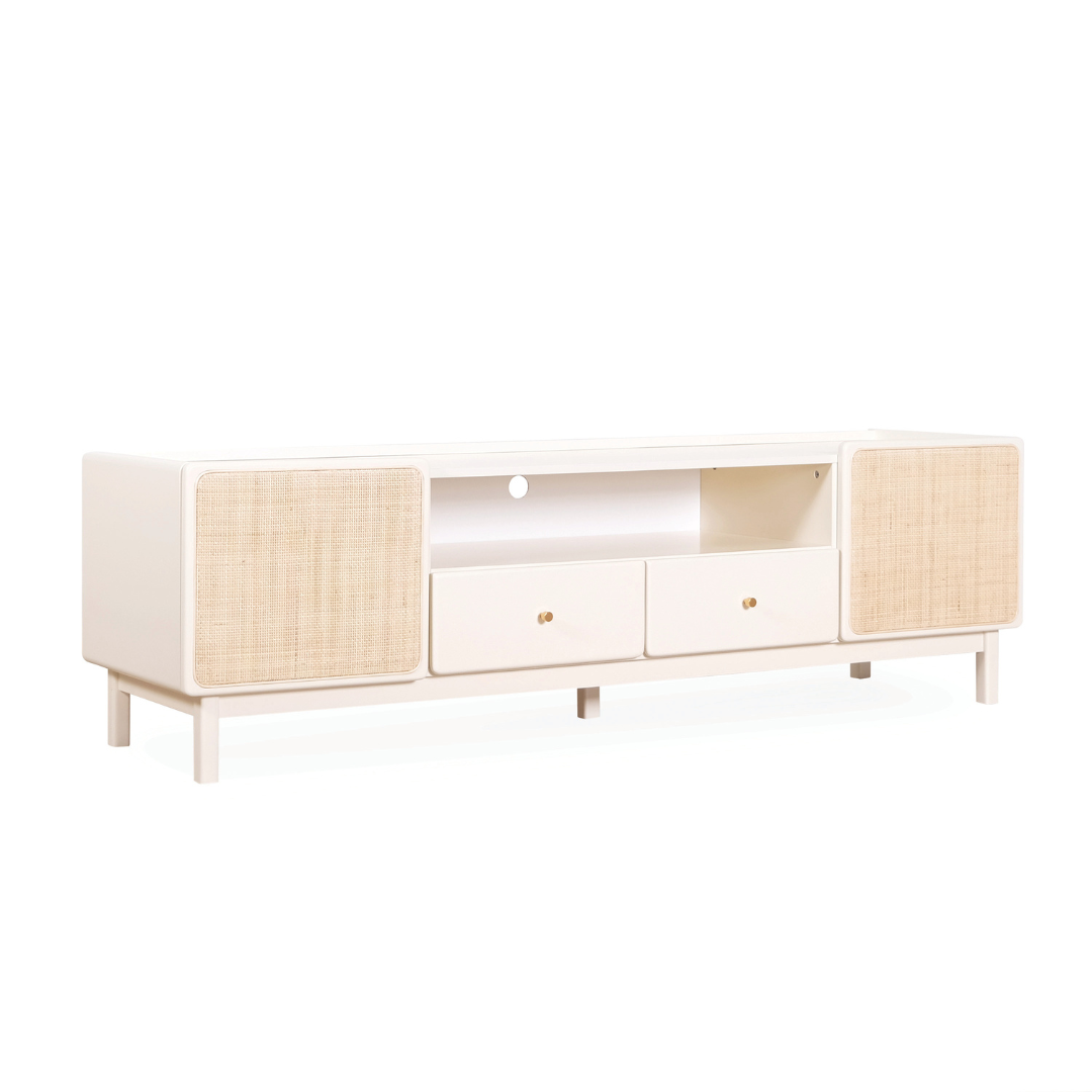 Kino Wooden TV Console (Rattan)