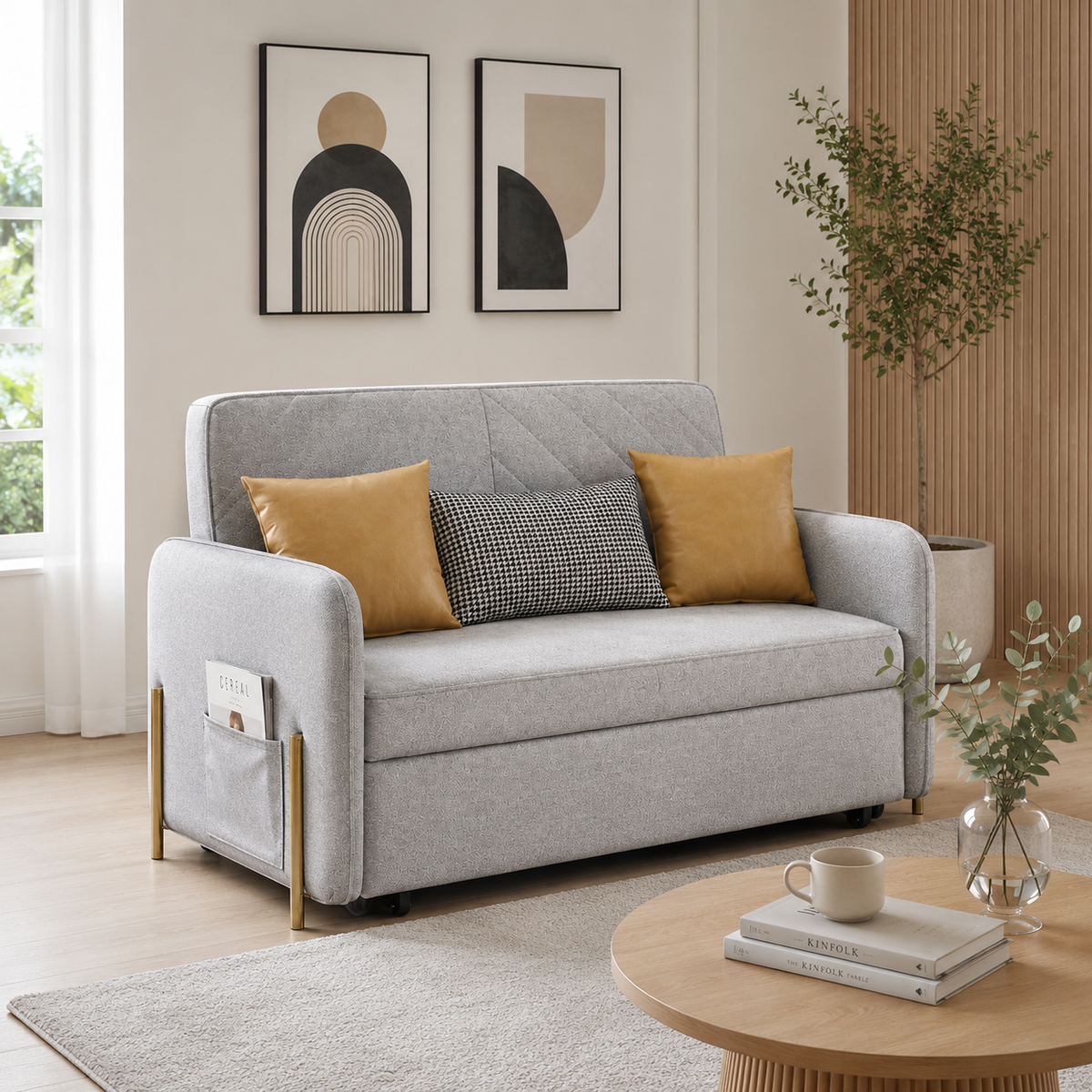 Calsera Fabric Sofa Bed