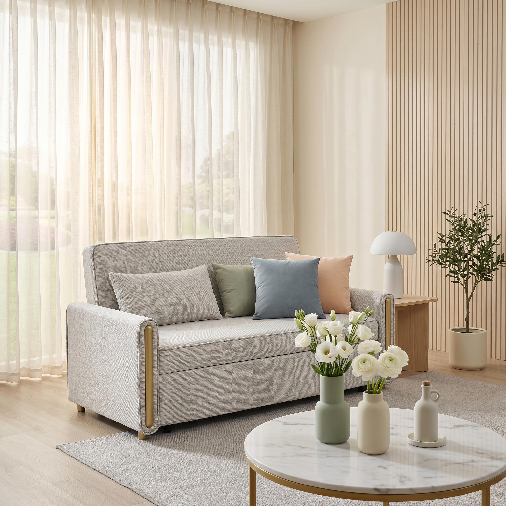 Norvessa Fabric Sofa Bed