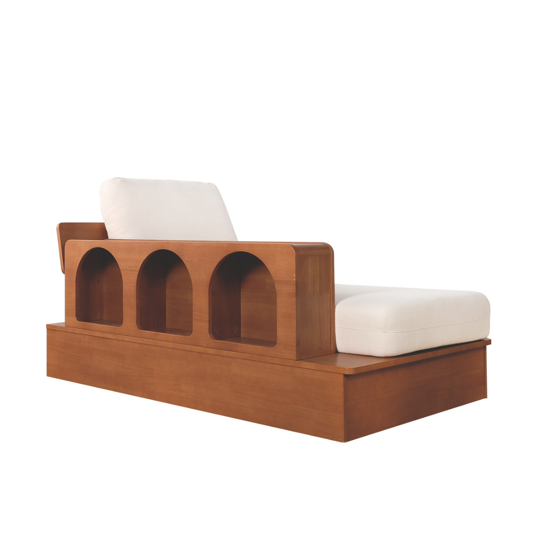 Timmy Wooden Storage Sofa
