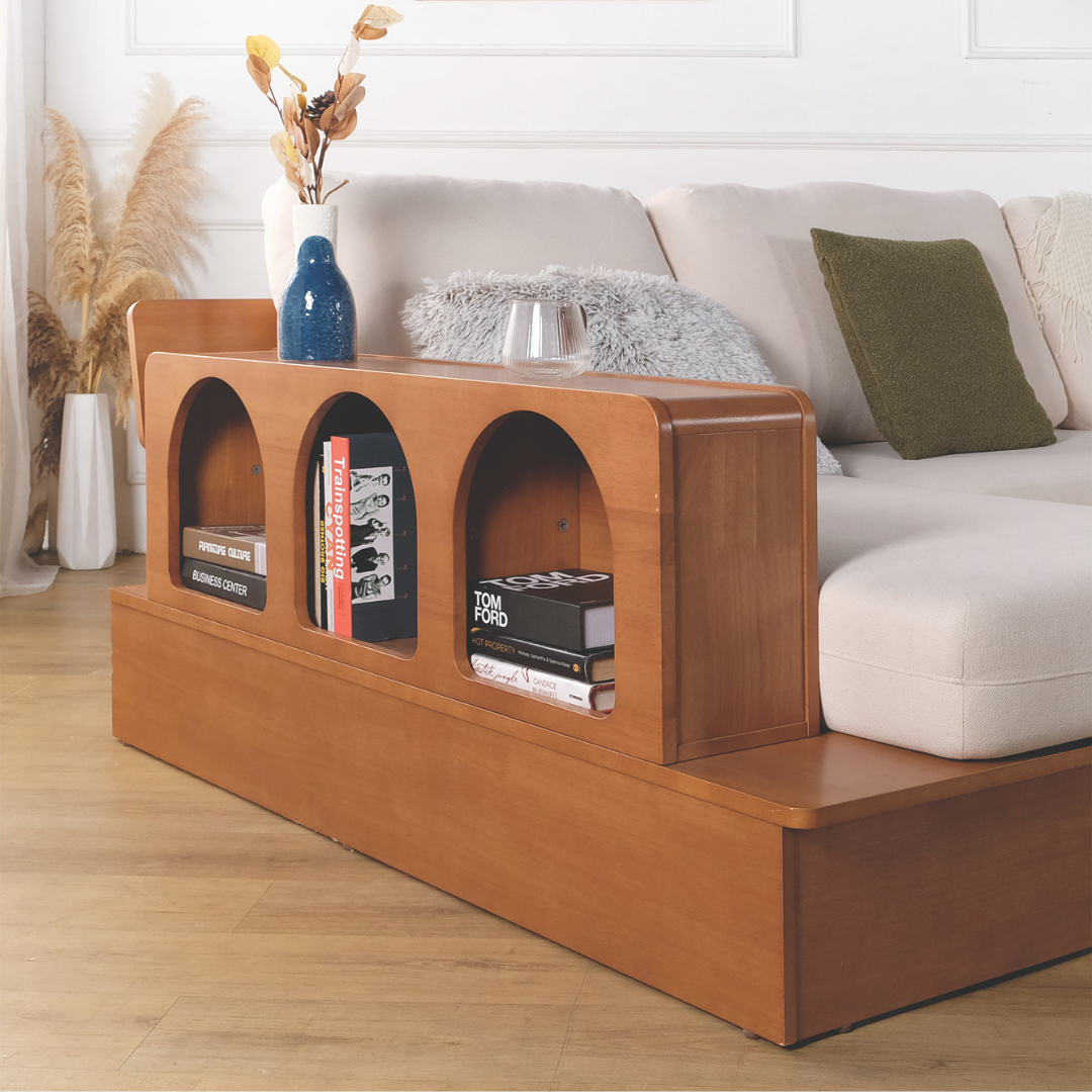 Timmy Wooden Storage Sofa