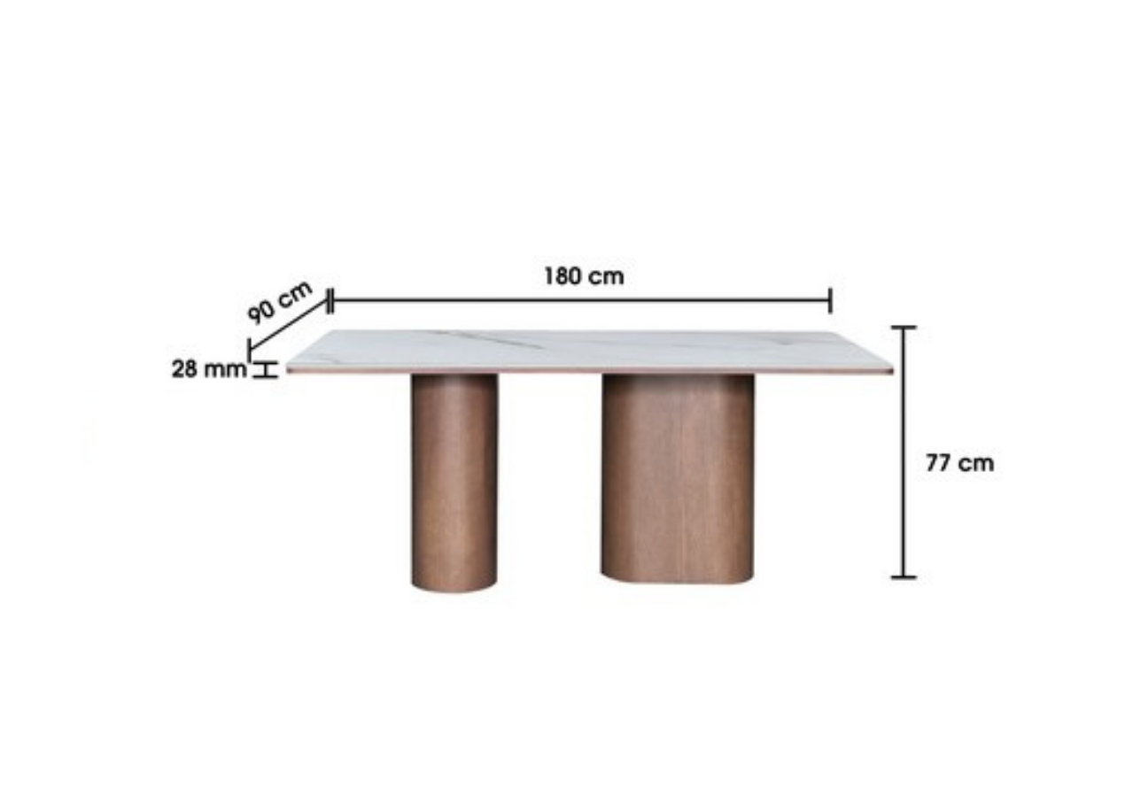 Luma Dining Table by Wood Haven