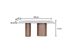 Luma Dining Table by Wood Haven