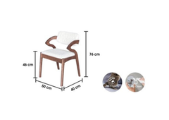 Luma Dining Chair by Wood Haven