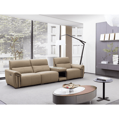 Mellen Genuine Leather Recliner Sofa - Maxi Home Furnishing
