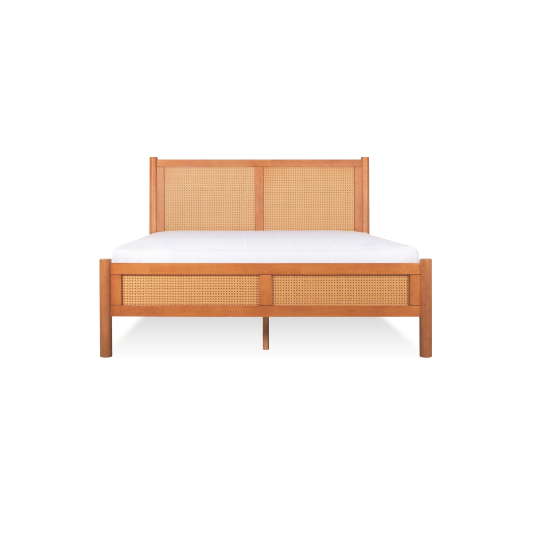 Megan Wooden Bed