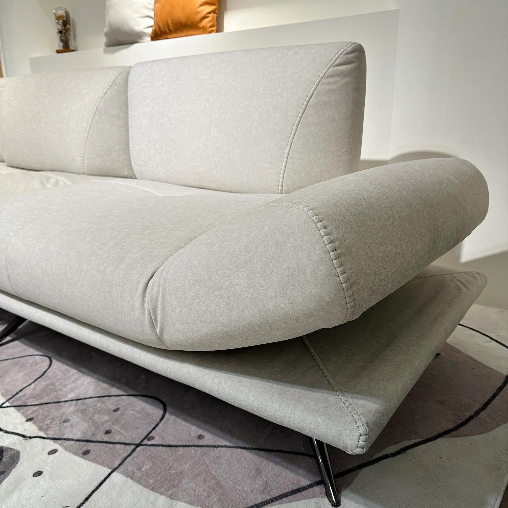 Mondina Cream Fabric Functional Sofa