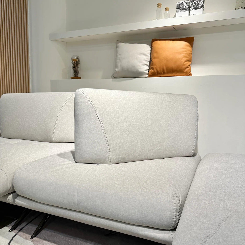 Mondina Cream Fabric Functional Sofa