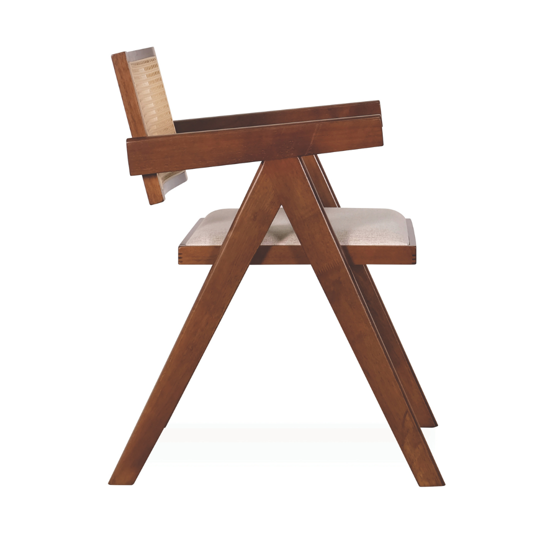 Velentina Rattan Dining Chair with Cushion - Maxi Home