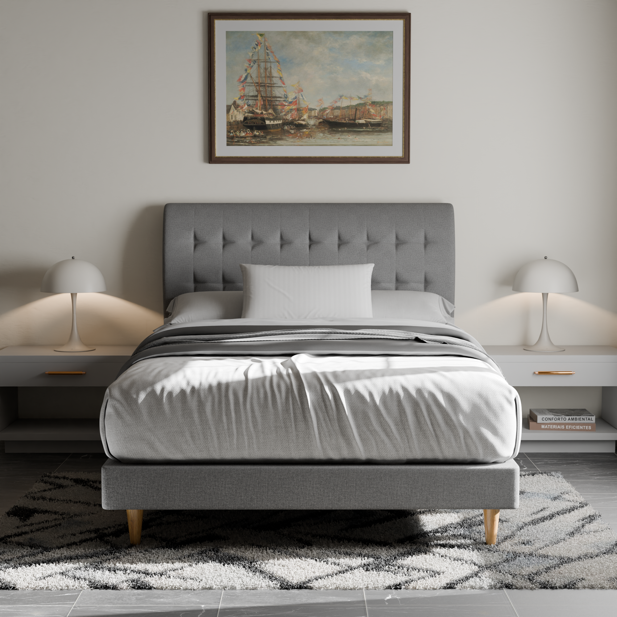 Orlando Fabric Bed Frame