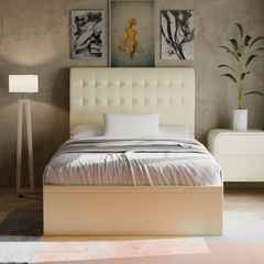 Orlando Faux Leather Storage Bed Frame