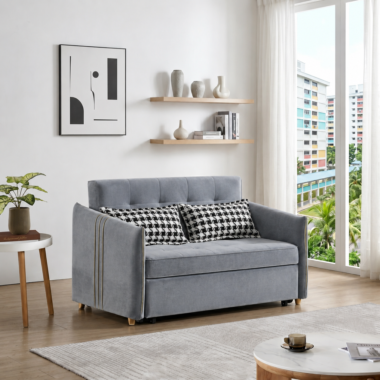Aeressa Fabric Sofa Bed
