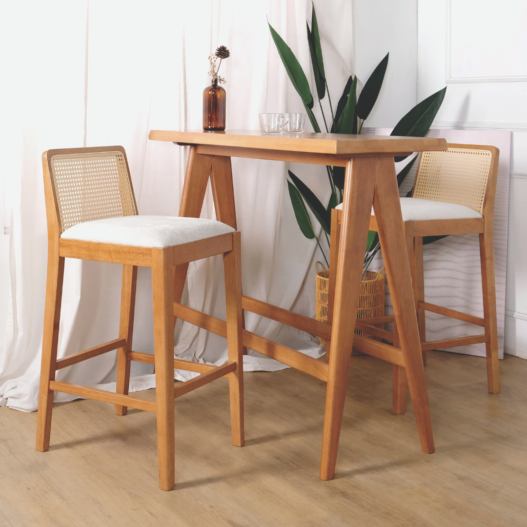 Maven Rattan Bar Stool