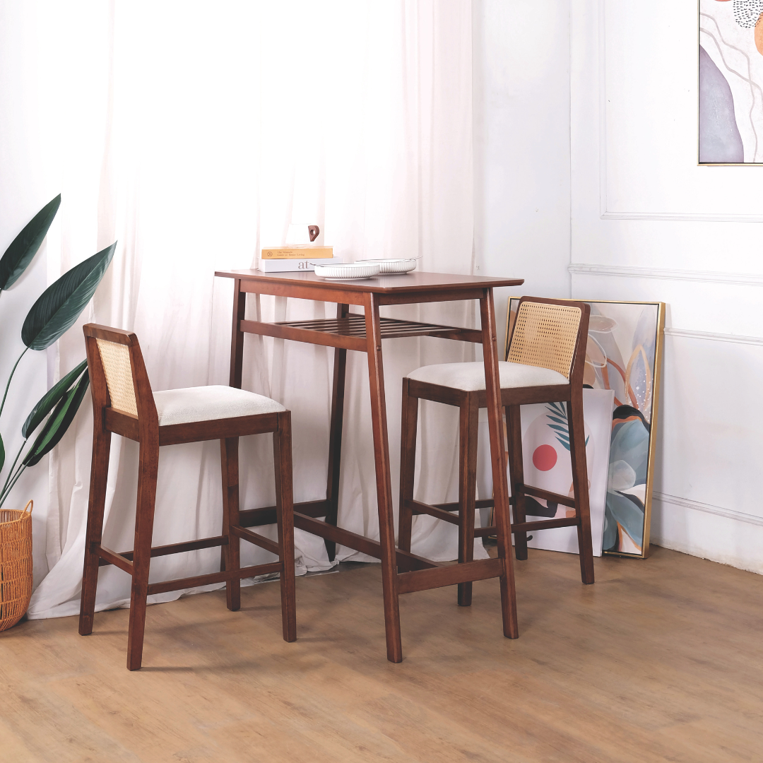 Maven Rattan Bar Stool