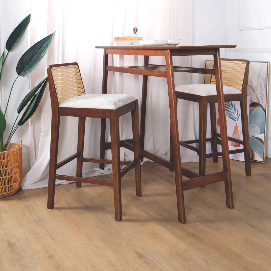 Maven Rattan Bar Stool
