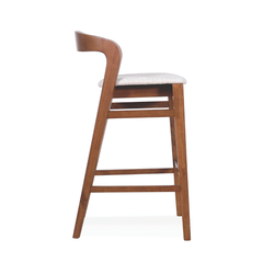 Ruby Wooden Bar Stool