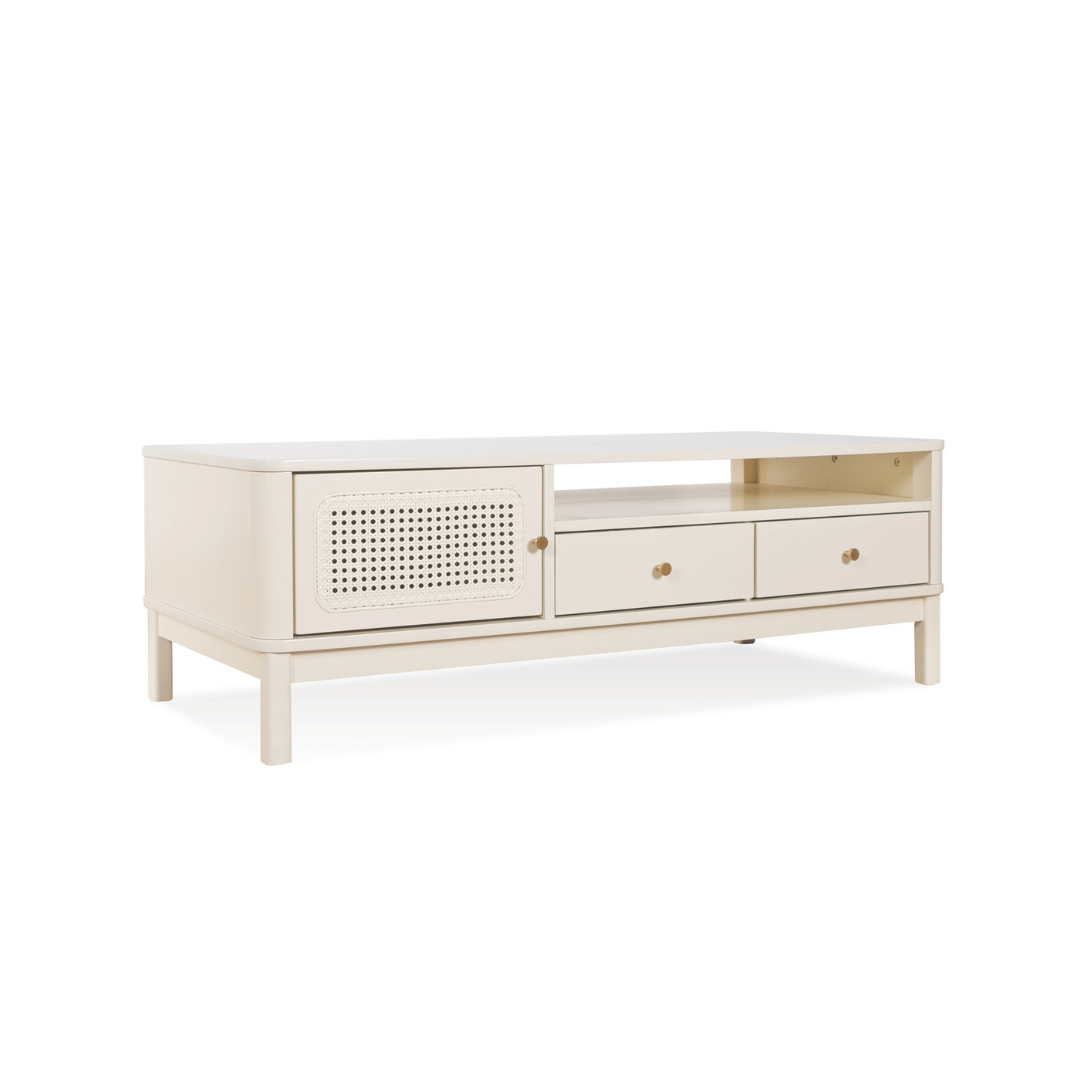 Ivory Wooden Coffee Table
