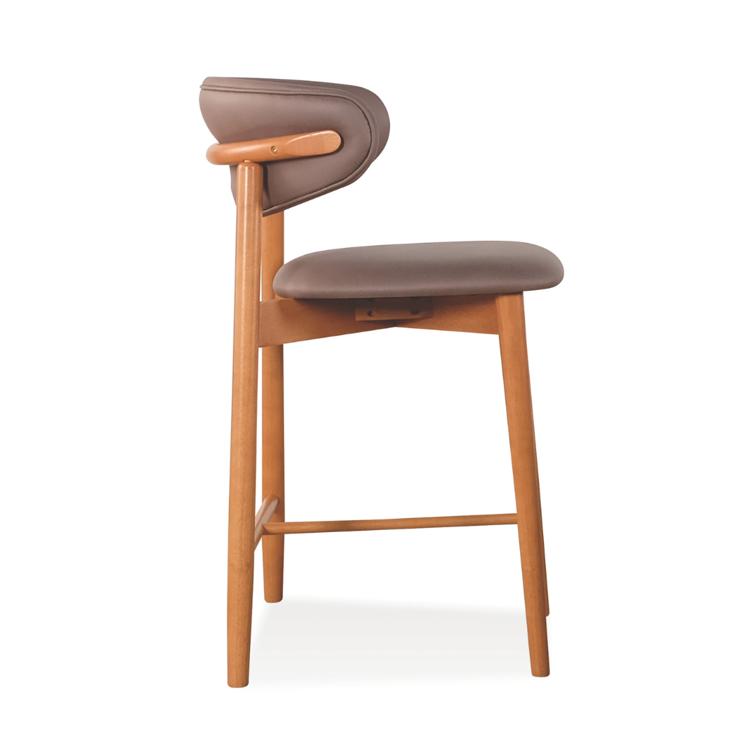 Zola Wooden Bar Stool