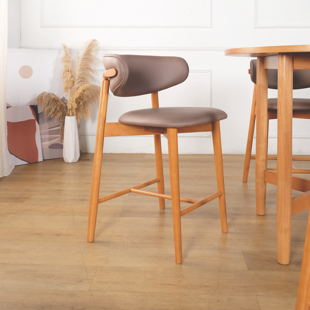Zola Wooden Bar Stool