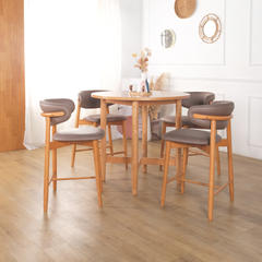 Zola Wooden Bar Stool