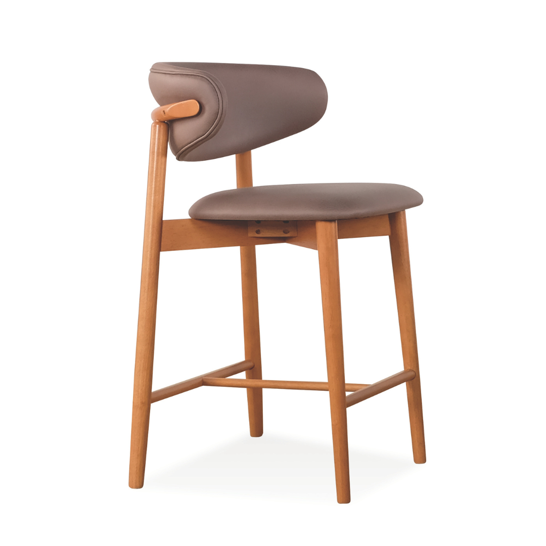 Zola Wooden Bar Stool