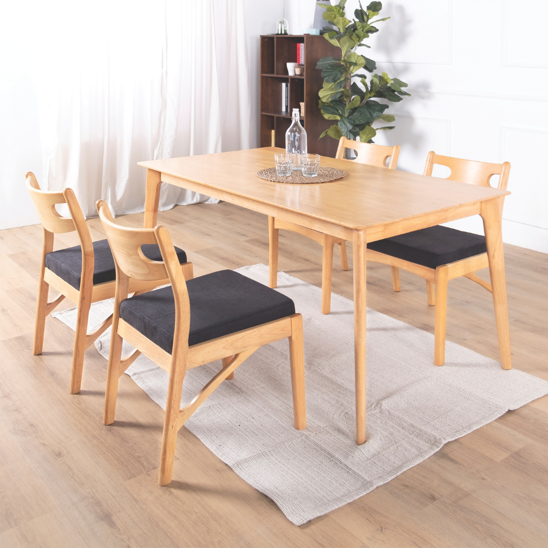 Alice Wooden Dining Table (150cm)