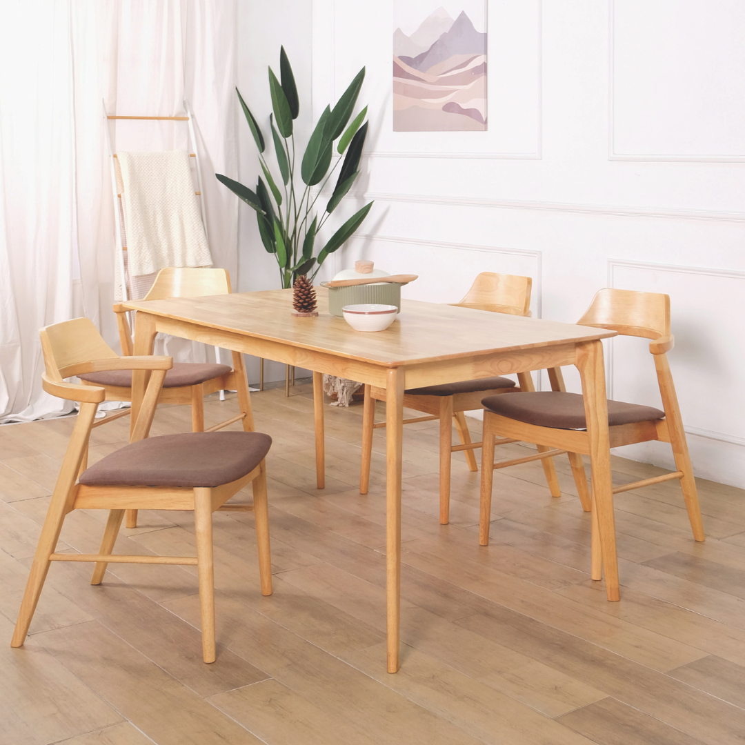 Alice Wooden Dining Table (150cm)