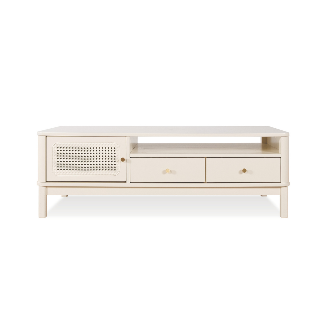 Ivory Wooden Coffee Table