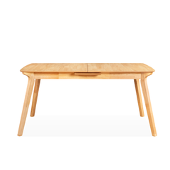 Ivy Beech Extendable Wooden Dining Table (160-190cm)