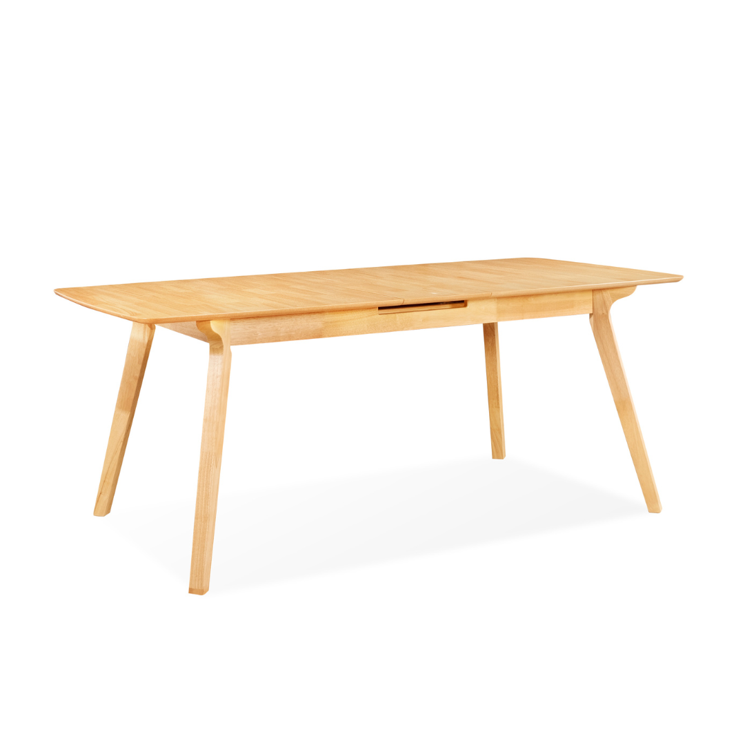 Ivy Beech Extendable Wooden Dining Table (160-190cm)