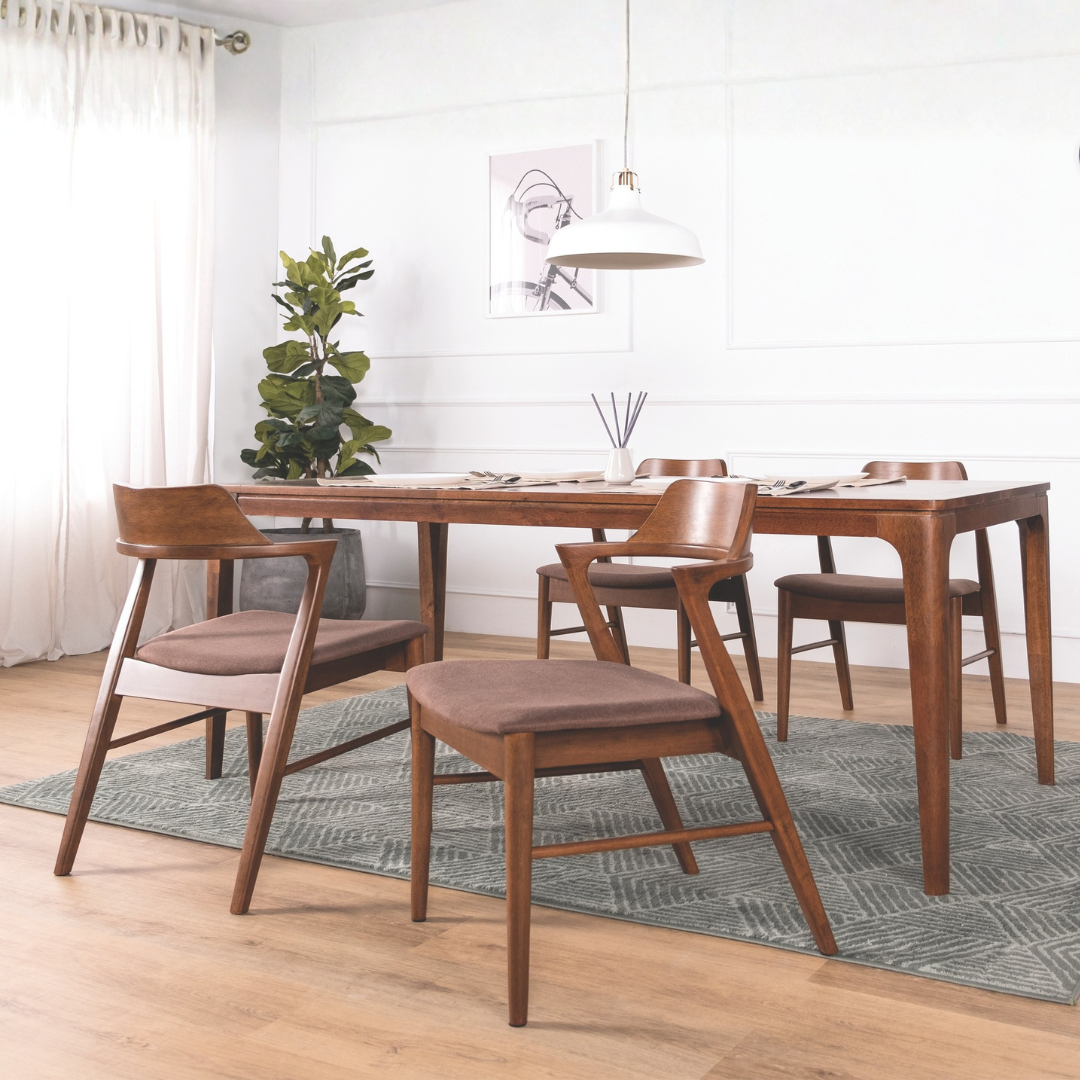 Jacob Wooden Dining Table (180cm)