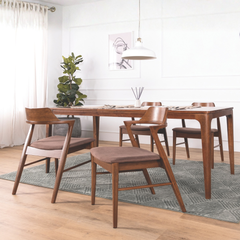 Jacob Wooden Dining Table (180cm)